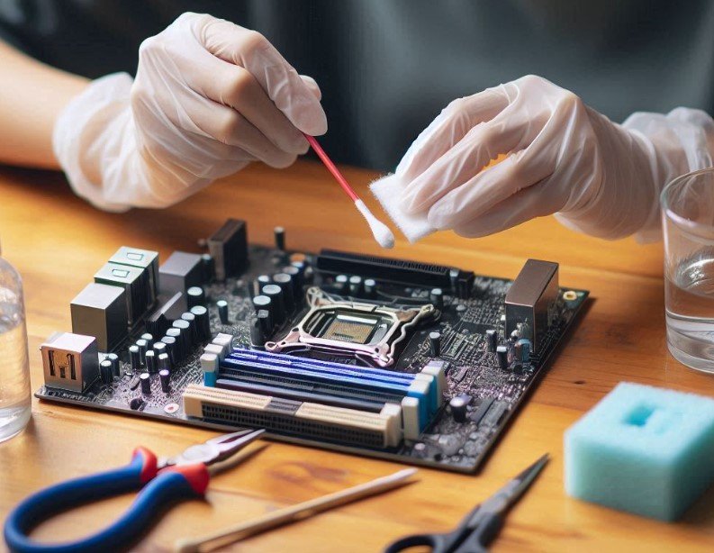 How To Remove Thermal Paste From Motherboard