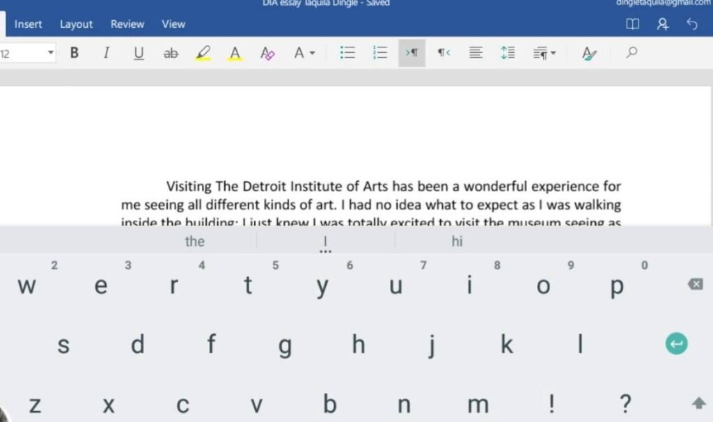 How To Add Double Space In Word On iPad