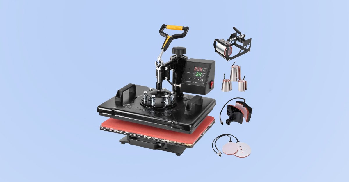 Seeutek 8 in 1 Heat Press Machine